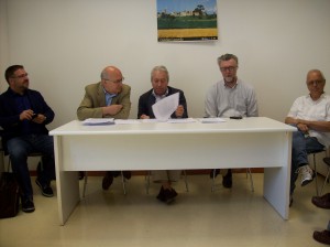 Davide Cornacchia, Sergio Cordibella, Giuliano Longfilis, Giorgio Bassi e Giuseppe Chiericati